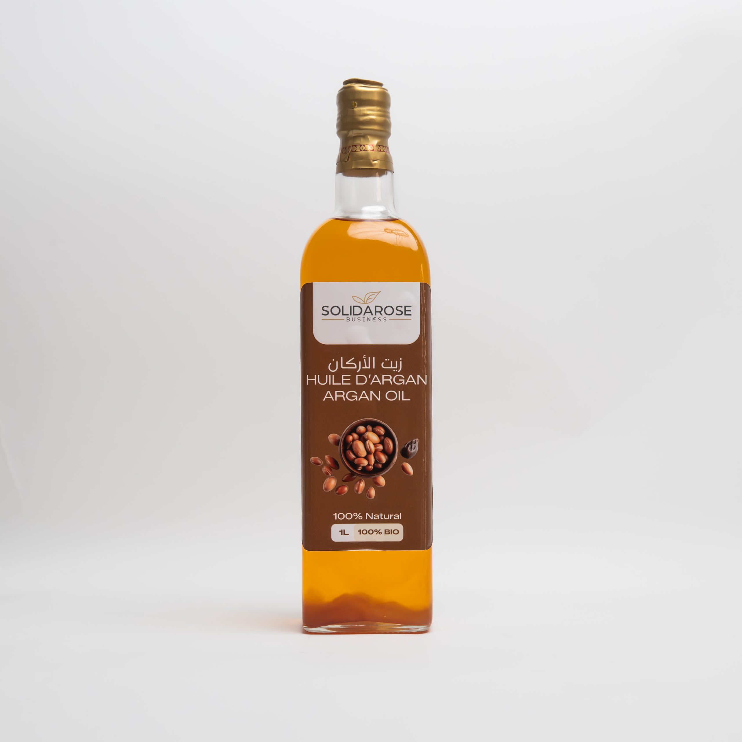 Huile d’argan alimentaire 100 % naturelle