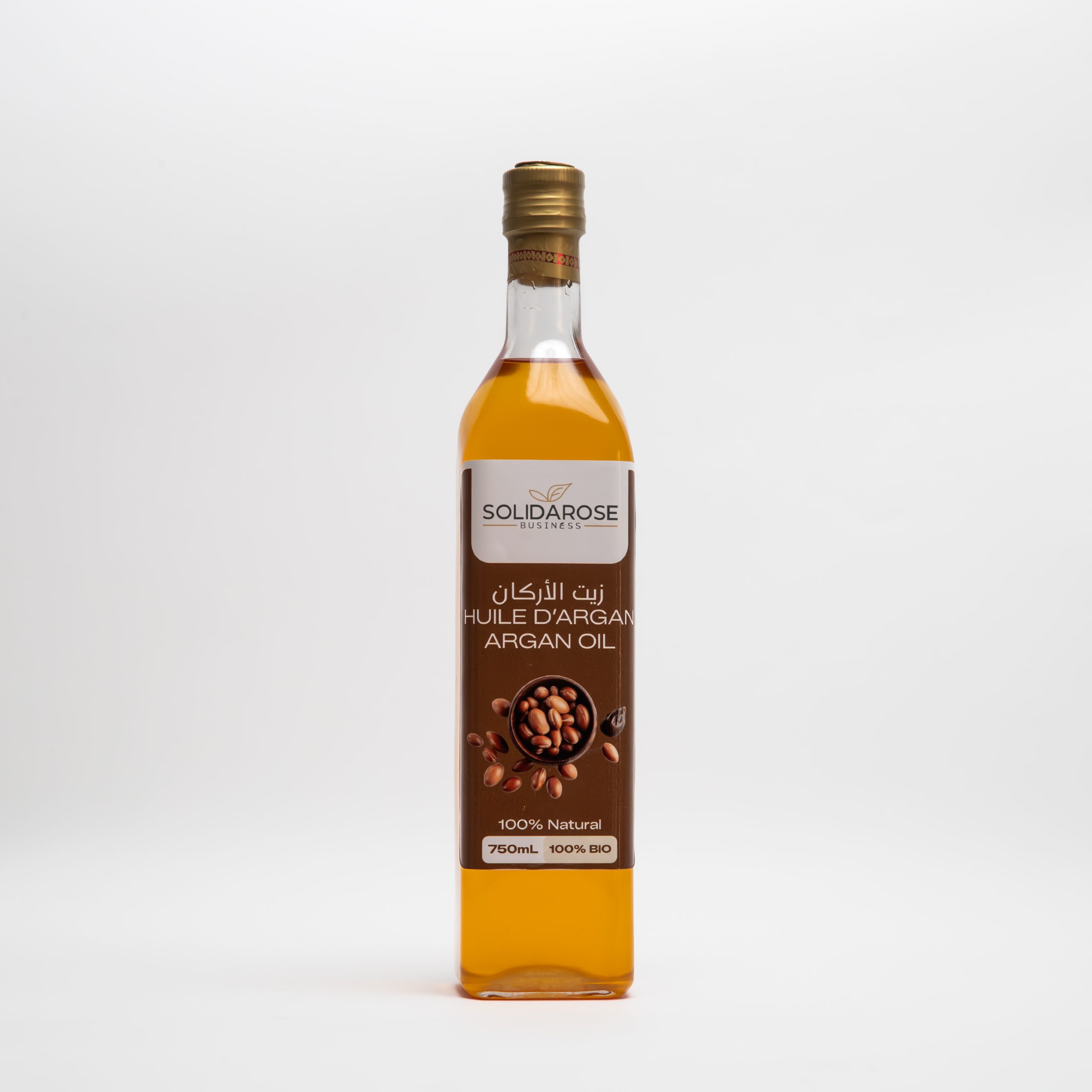 Huile d’argan alimentaire 100 % naturelle