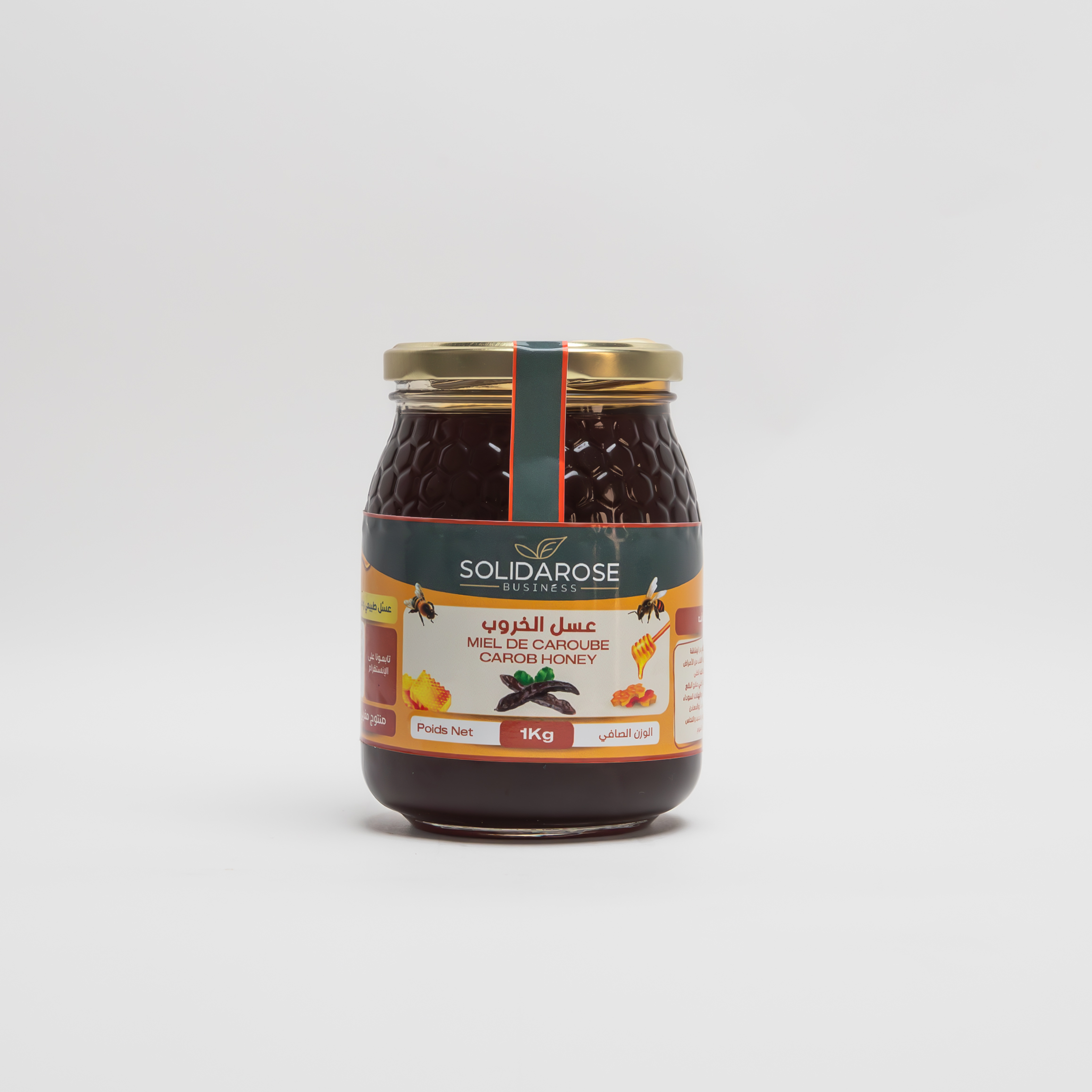 Miel de caroube 100 % naturel